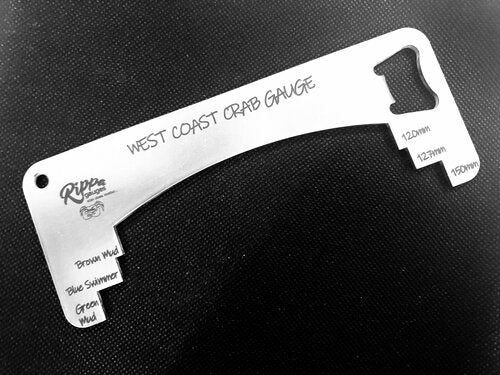 Rippa Gauges - West Coast Crab Gauge - Mud And Blue Manna image 0
