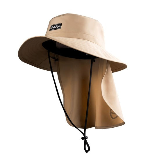 SafeStyle - Flap Bucket Hat - Tan - S/M image