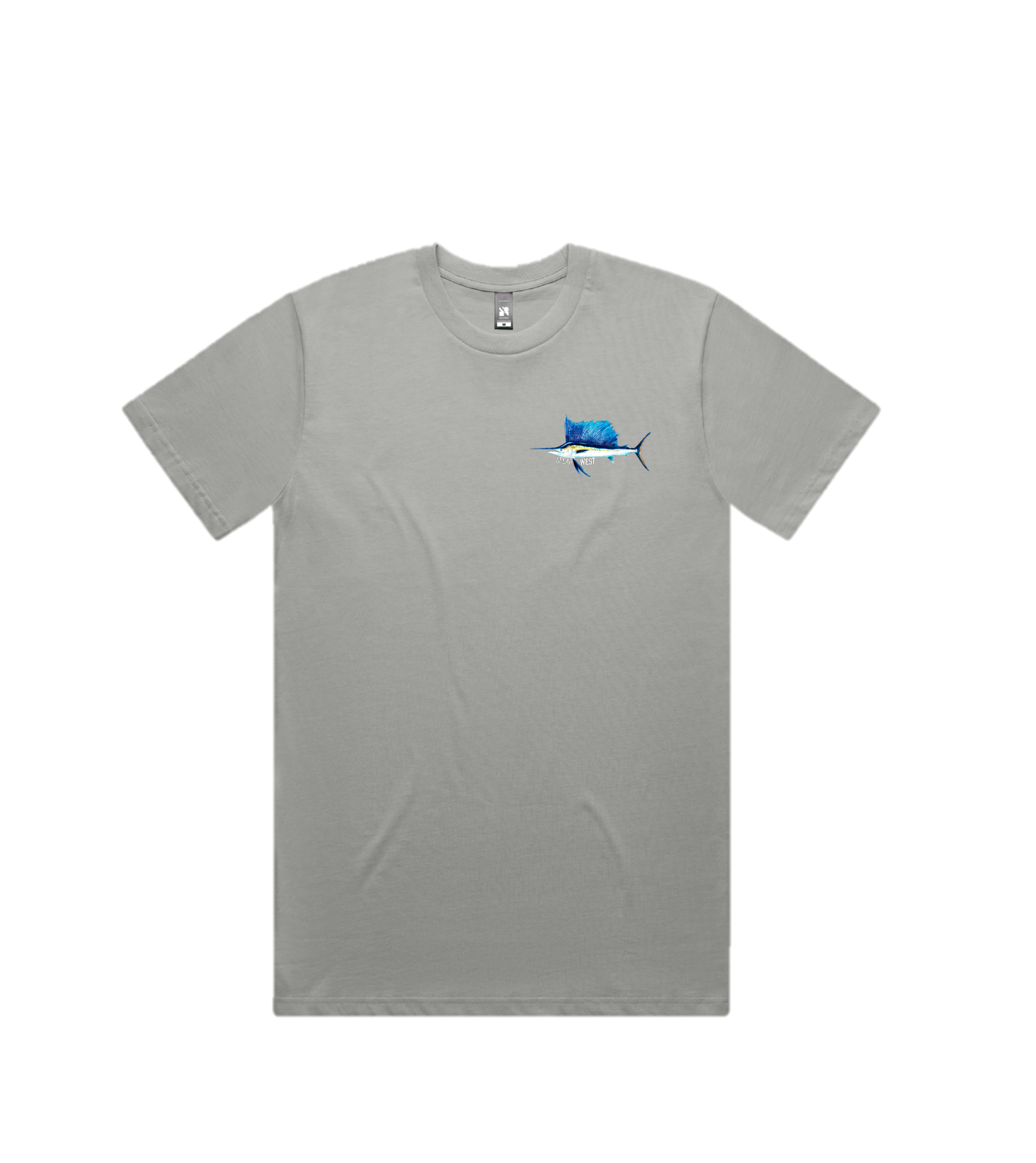 Spear West - Fish Print - T-Shirt - Sailfish - S image