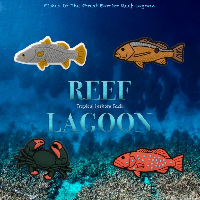 Reef Lagoon - Tropical Inshore Charms - 4 Pack image 0
