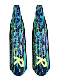 DiveR - Fin Blades - Paua - Composite image 1