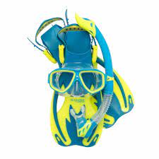 Cressi - Rocks Junior Mask, Snorkel + Fin Set - S/M image