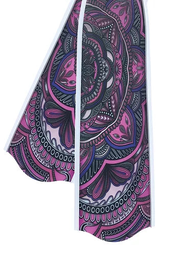 Penetrator - T700x Fin Blades - Pink Mandala - Carbon image 1