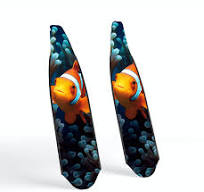 DiveR - Fin Blades - Clown fish - Composite - Medium image