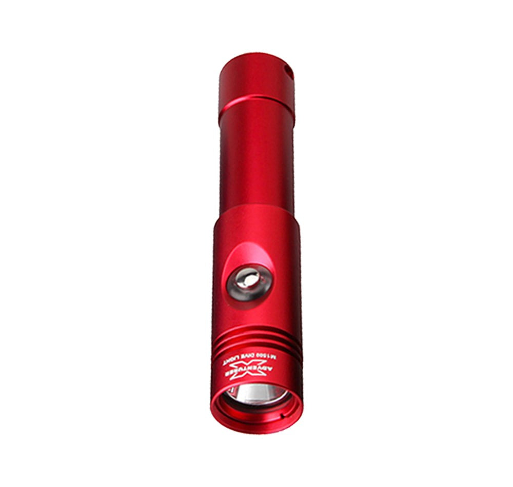 X-Adventurer - M1500 Dive Torch - 1500 Lumens – Red image 0