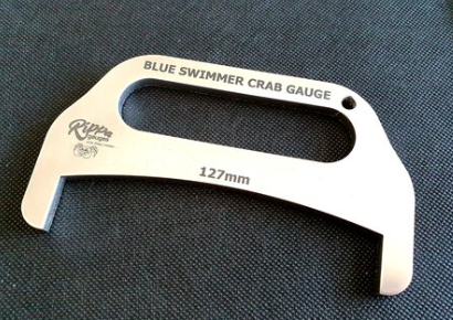 Rippa Gauges - Heavy Duty Blue Swimmer Crab Gauge - 6mm image 0