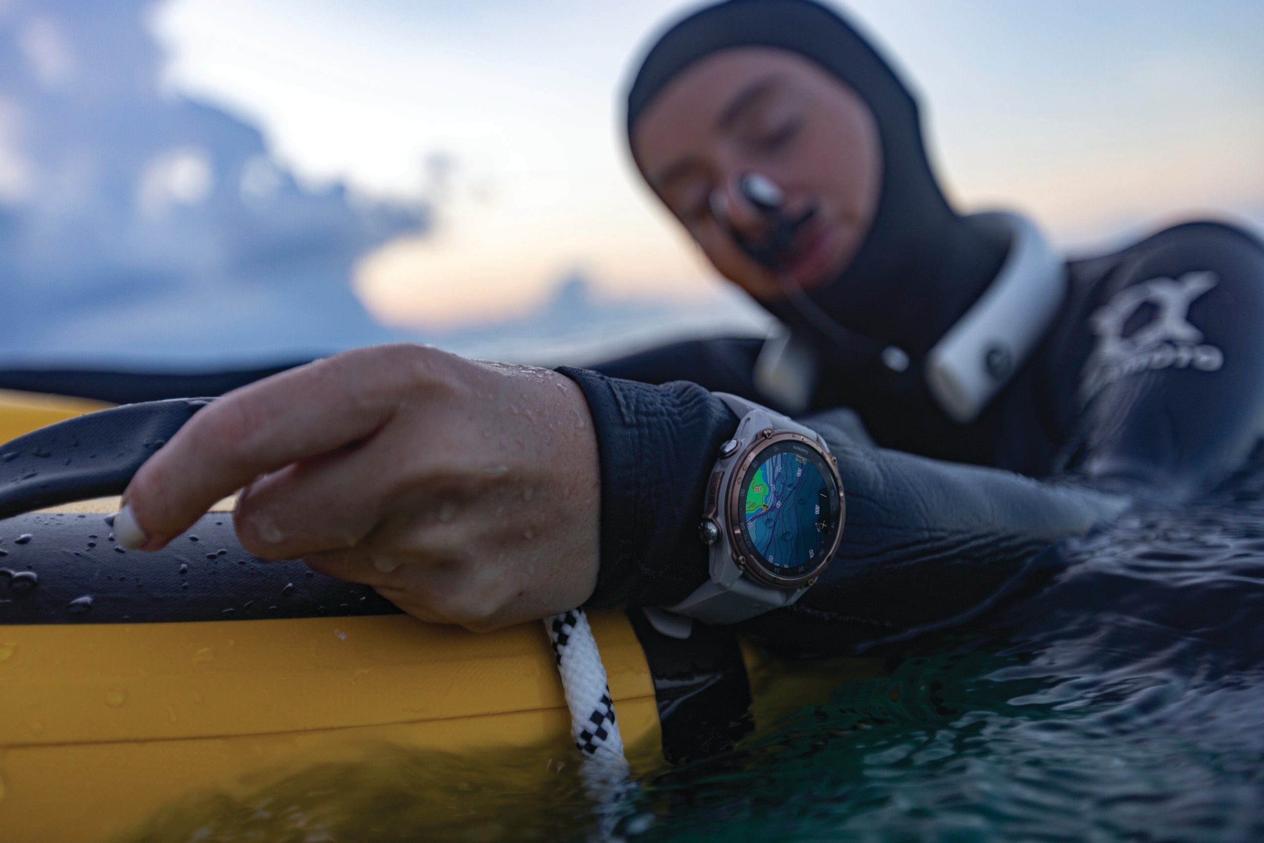 Garmin Descent™ Mk3 - 43mm - S/S - Grey Band image 5