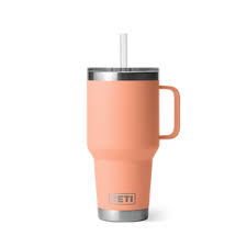 Yeti - Rambler Straw Mug - 35oz (1L) - Peach image