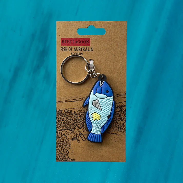 Reef Lagoon - Fish Keychains - Tuskfish image 0