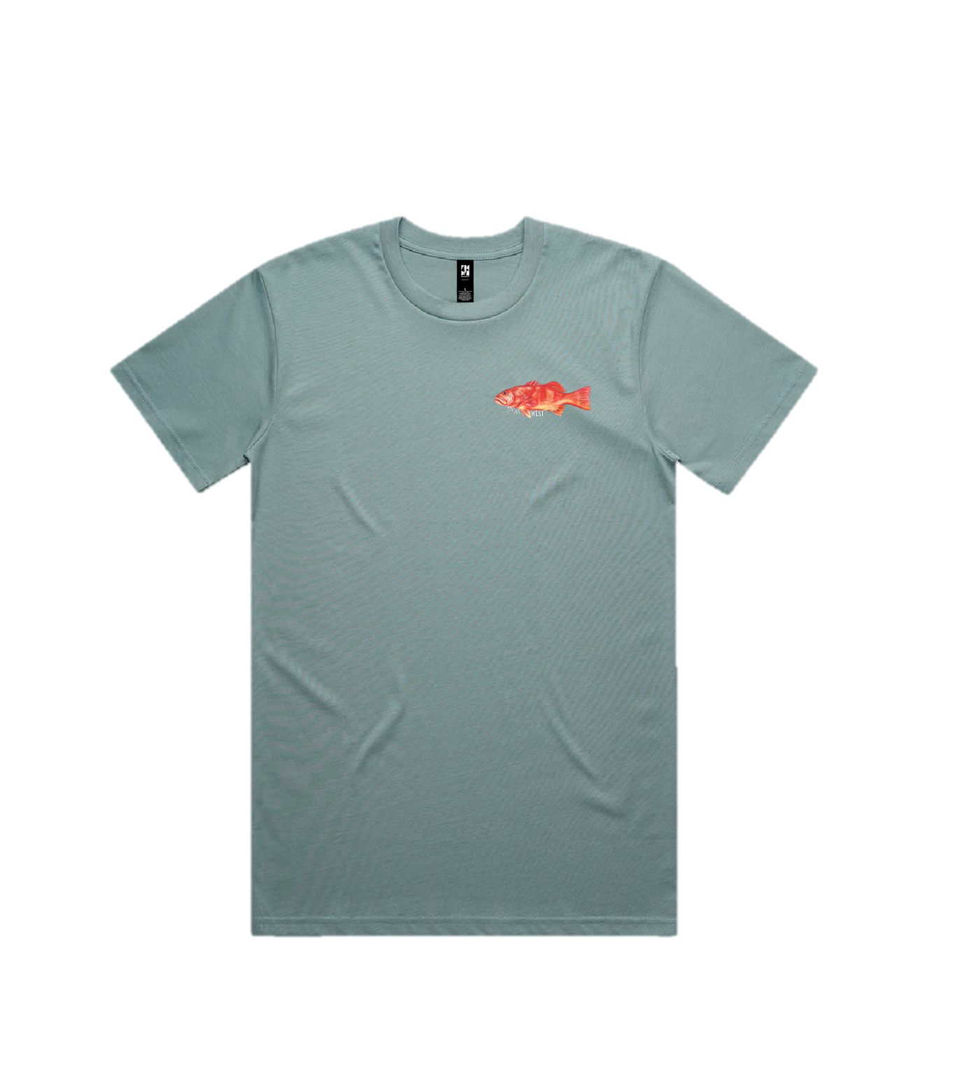 Spear West - Fish Print - T-Shirt - Trout - L image