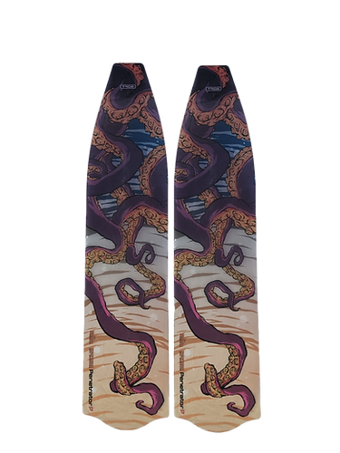 Penetrator - Fin Blades - Composite - Noob Spearo - Clear Rails - Medium image