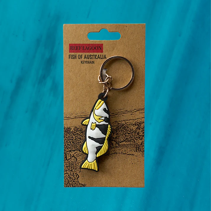 Reef Lagoon - Fish Keychains - Footballer Trout image 0