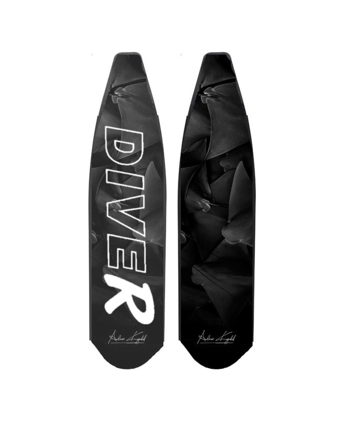DiveR - Fin Blades - Dark Dancing - Carbon - Soft image