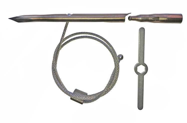 Mannysub - Slip Tip - Tri Cut Stainless/Steel Wire 5/16UNF image 2