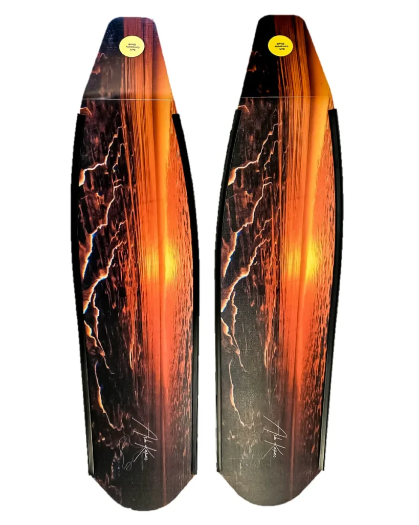 DiveR - Fin Blades - Coral Sunset - Composite image 2