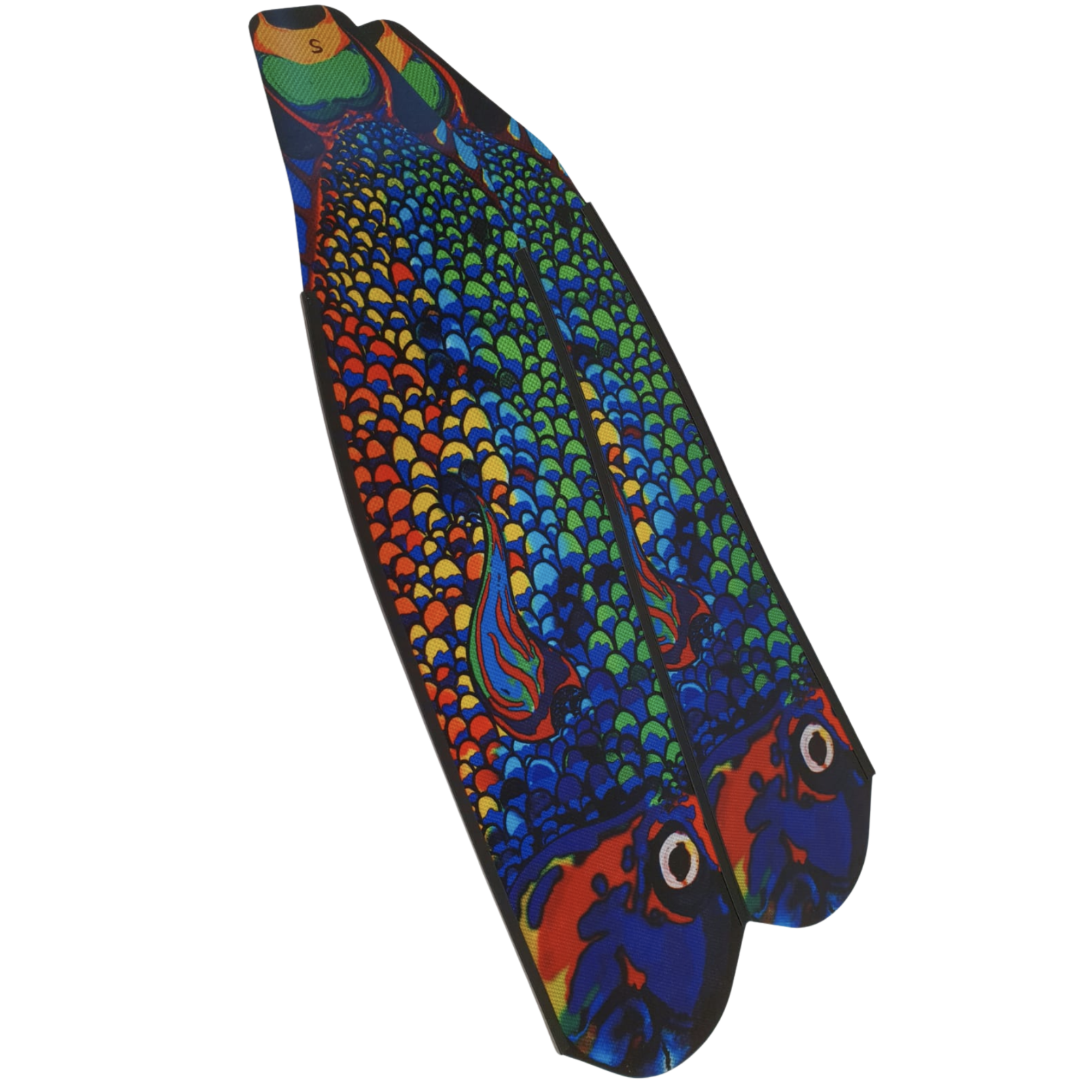 DiveR - Fin Blades - Blue Parrot Fish - Composite