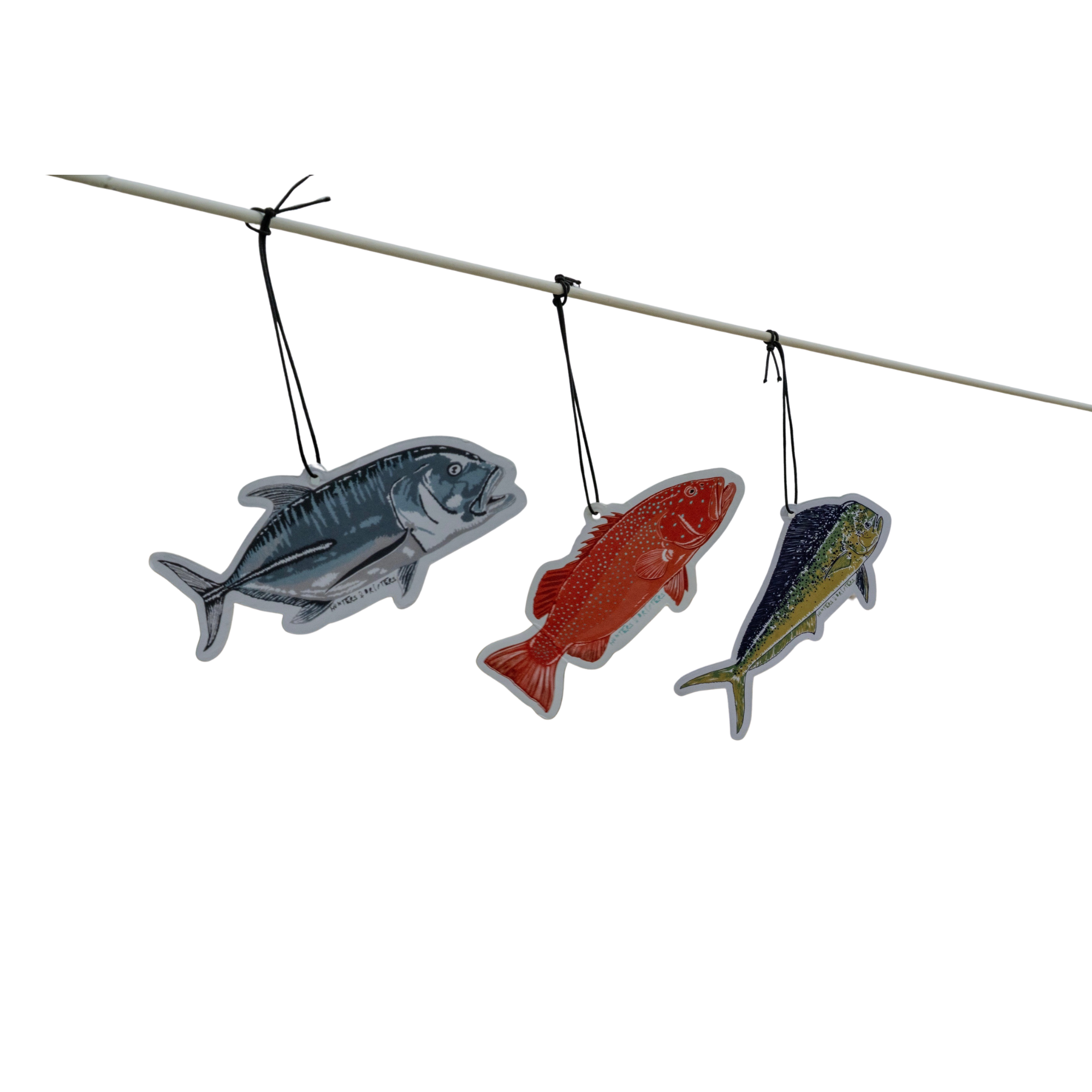 Hunters & Drifters - Fish Air Fresheners - 3 Pack