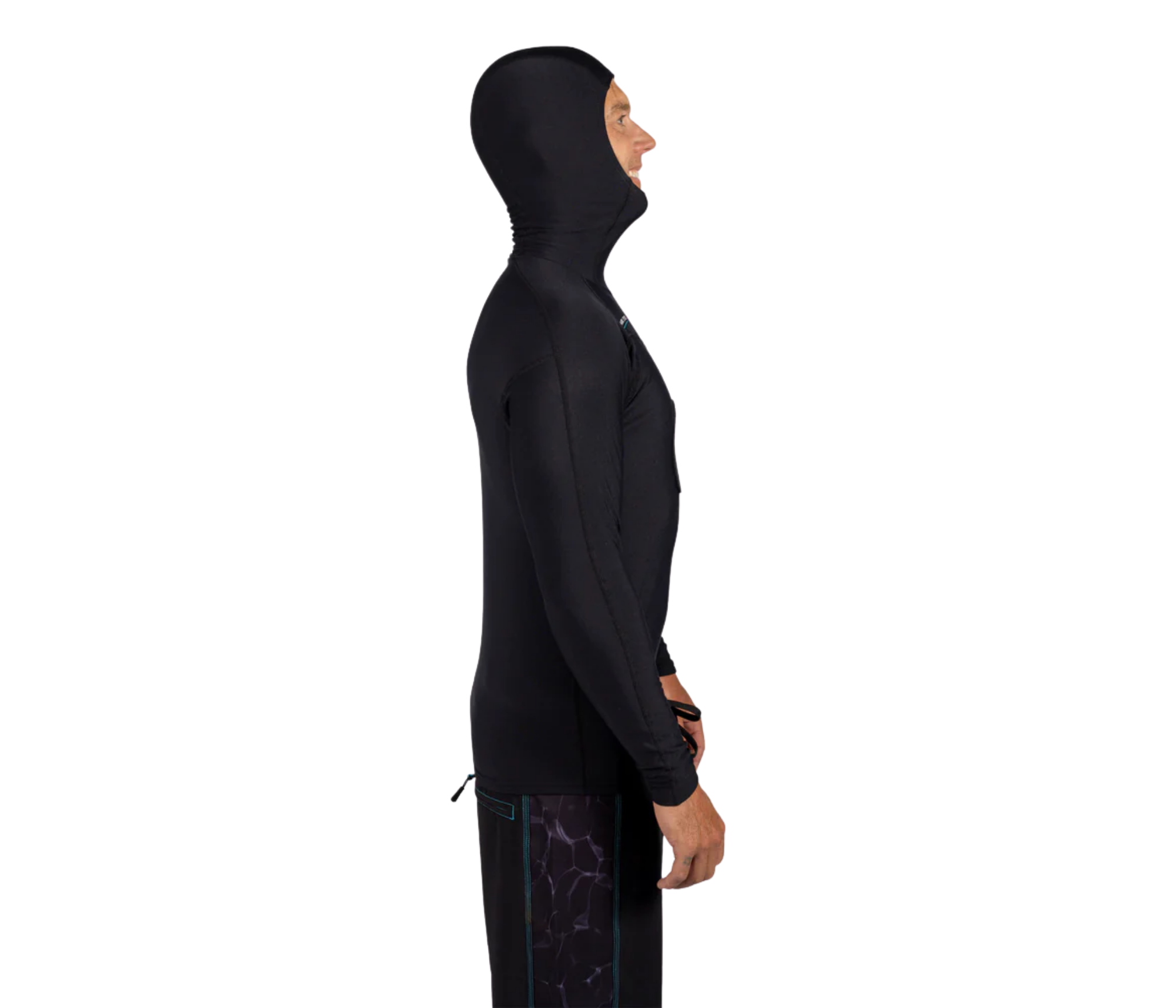 Shark Eyes - Thermal Rash Vest Mens Hooded Hybrid Long Sleeve 1.5mm