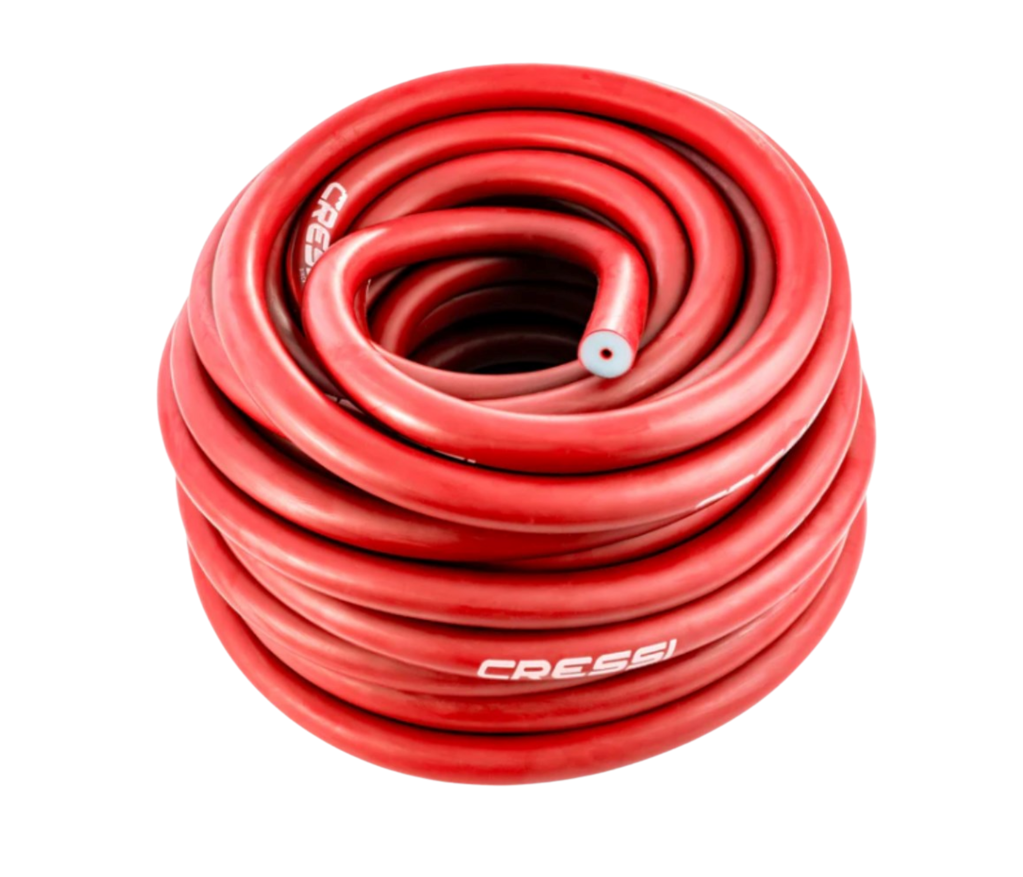 Cressi - Optiband Rubber - 14mm - Red (Per 10cm)