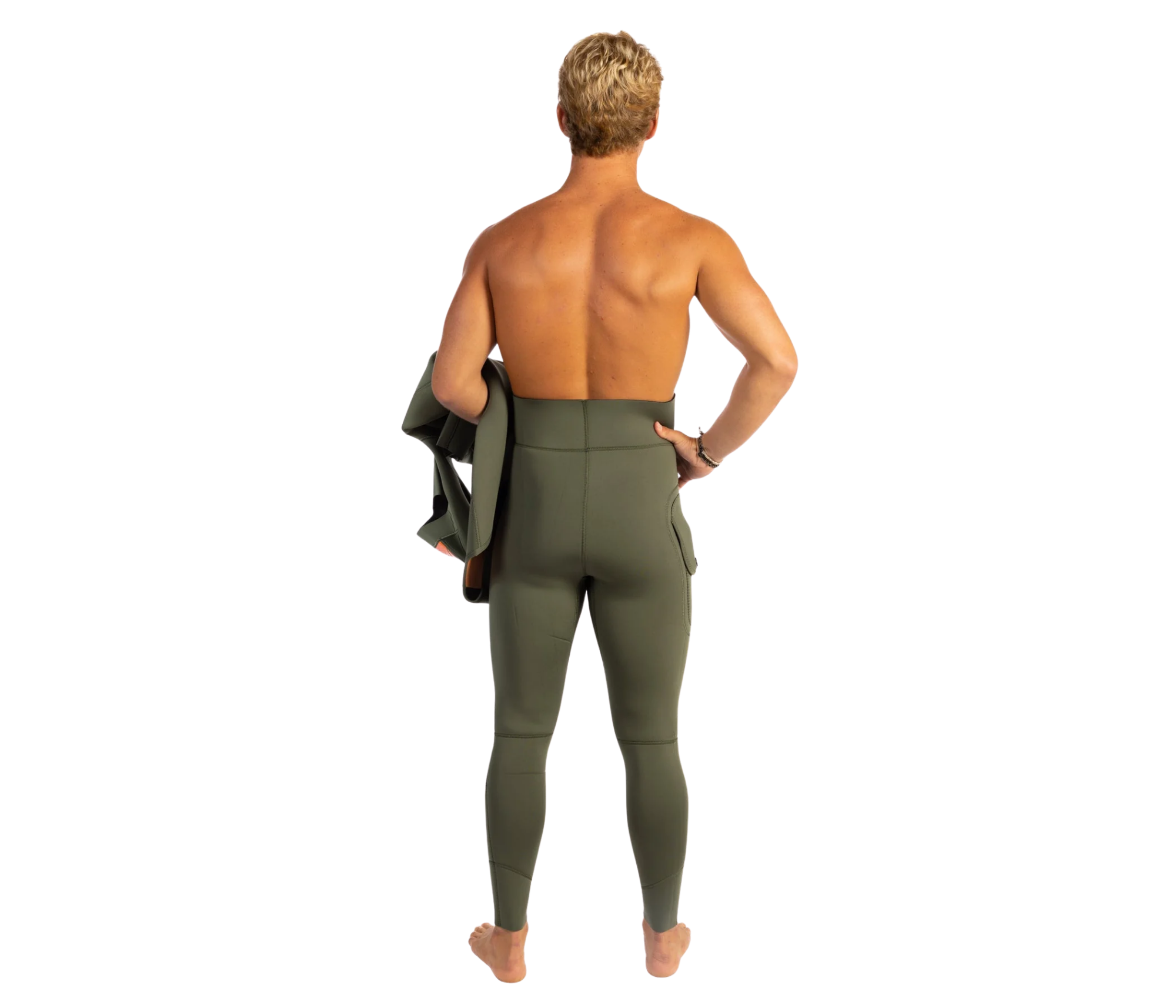 Waihana - Men's 2pc Ranger Green Wetsuit - 3mm