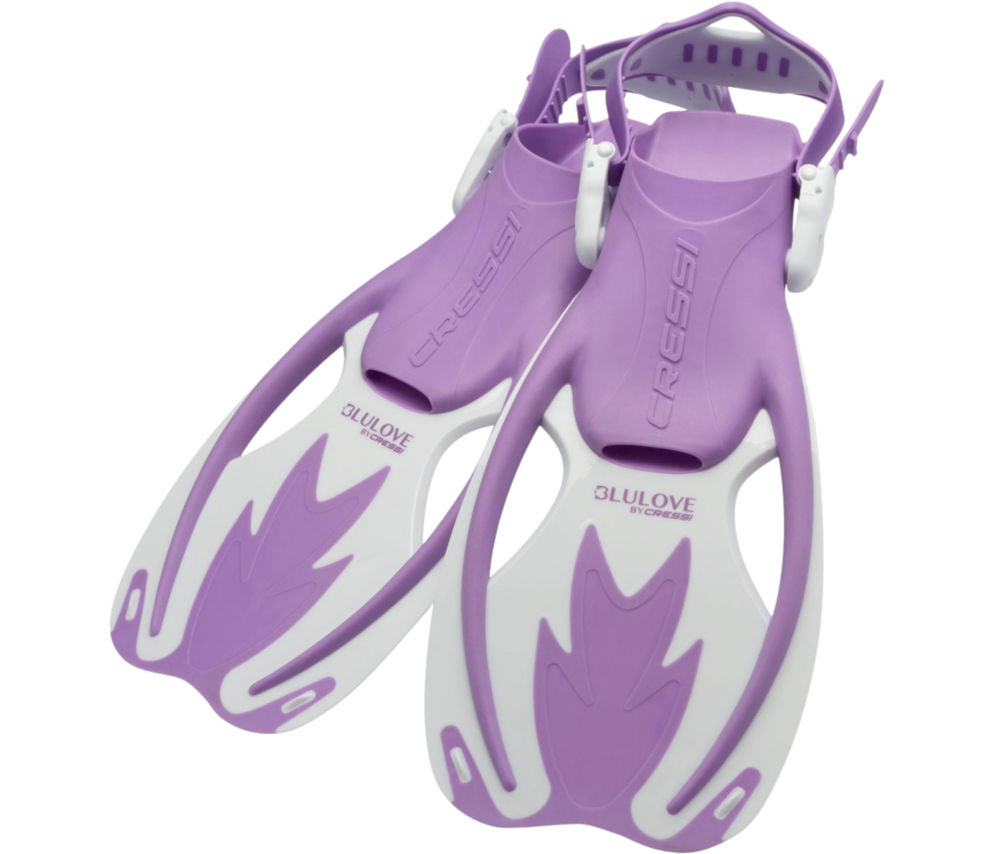 Cressi - Rocks Junior Fins - Lilac/White