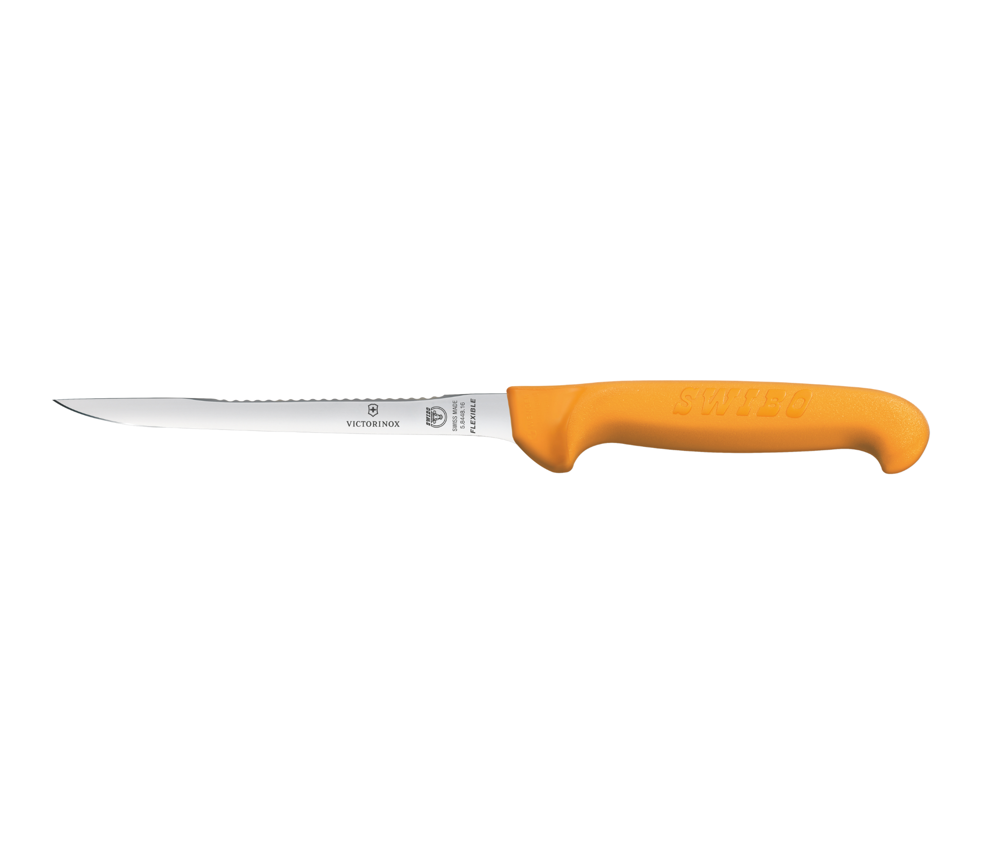 Victorinox - Swibo - Filleting Knife - Flexible Blade with Scaler - 16cm