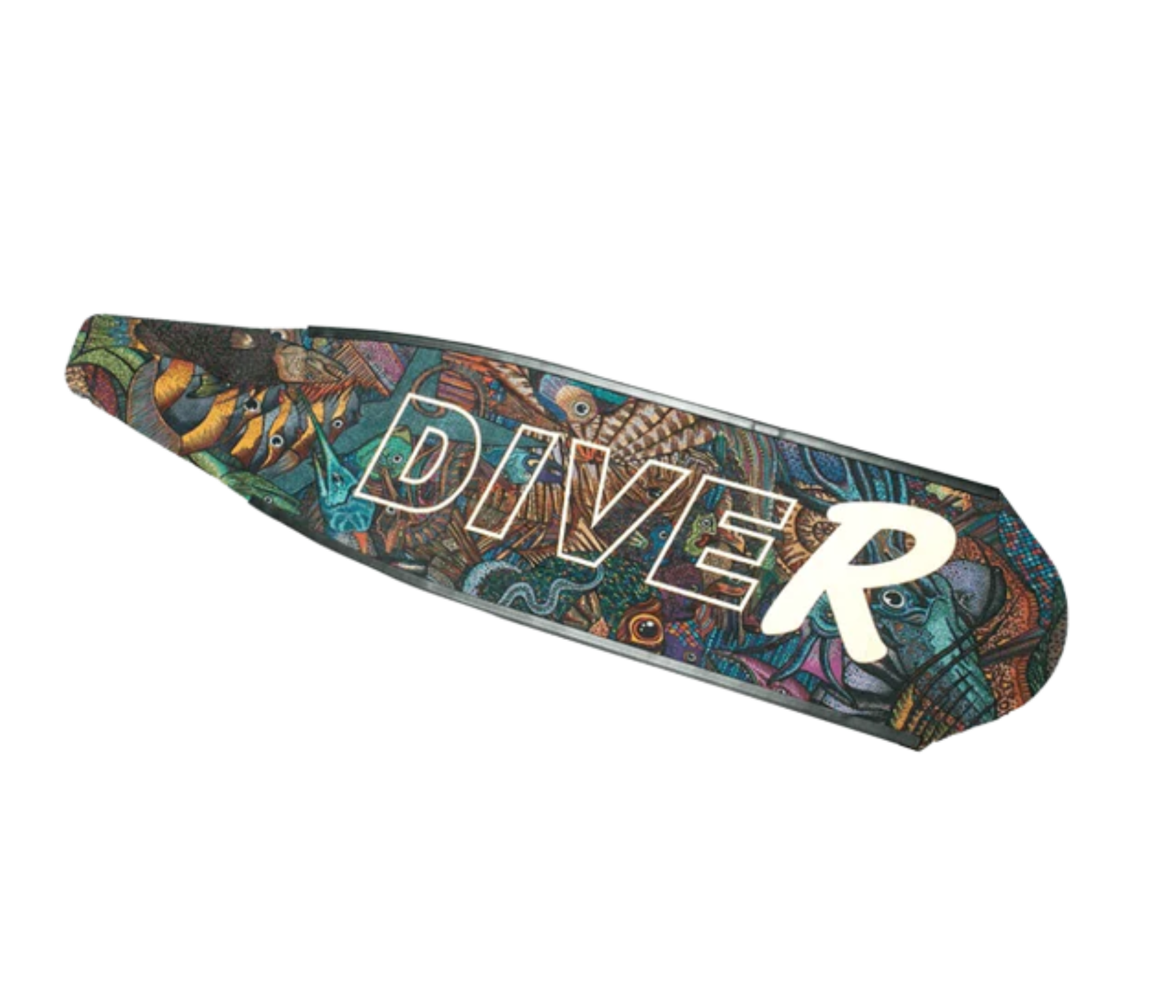 DiveR - Fin Blades - Reef Life - Carbon