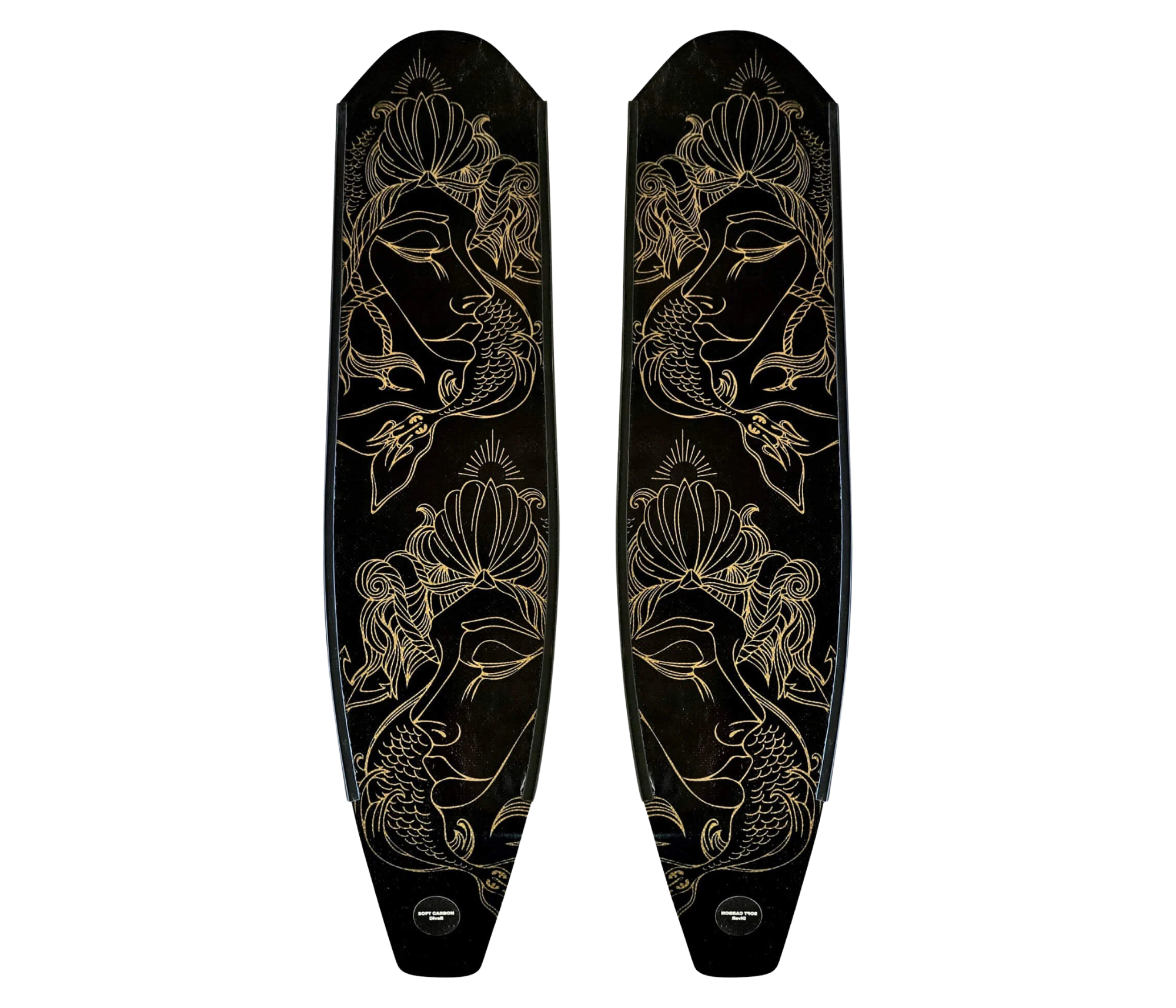 DiveR - Fin Blades - Sea Goddess - Carbon