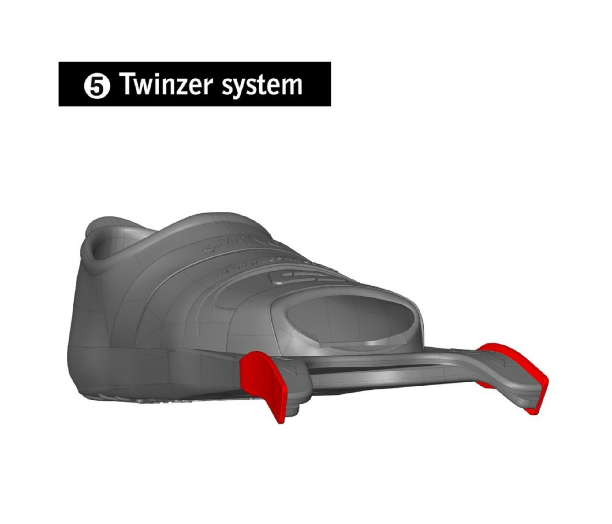 Cetma - S-Wing Foot Pockets - Black