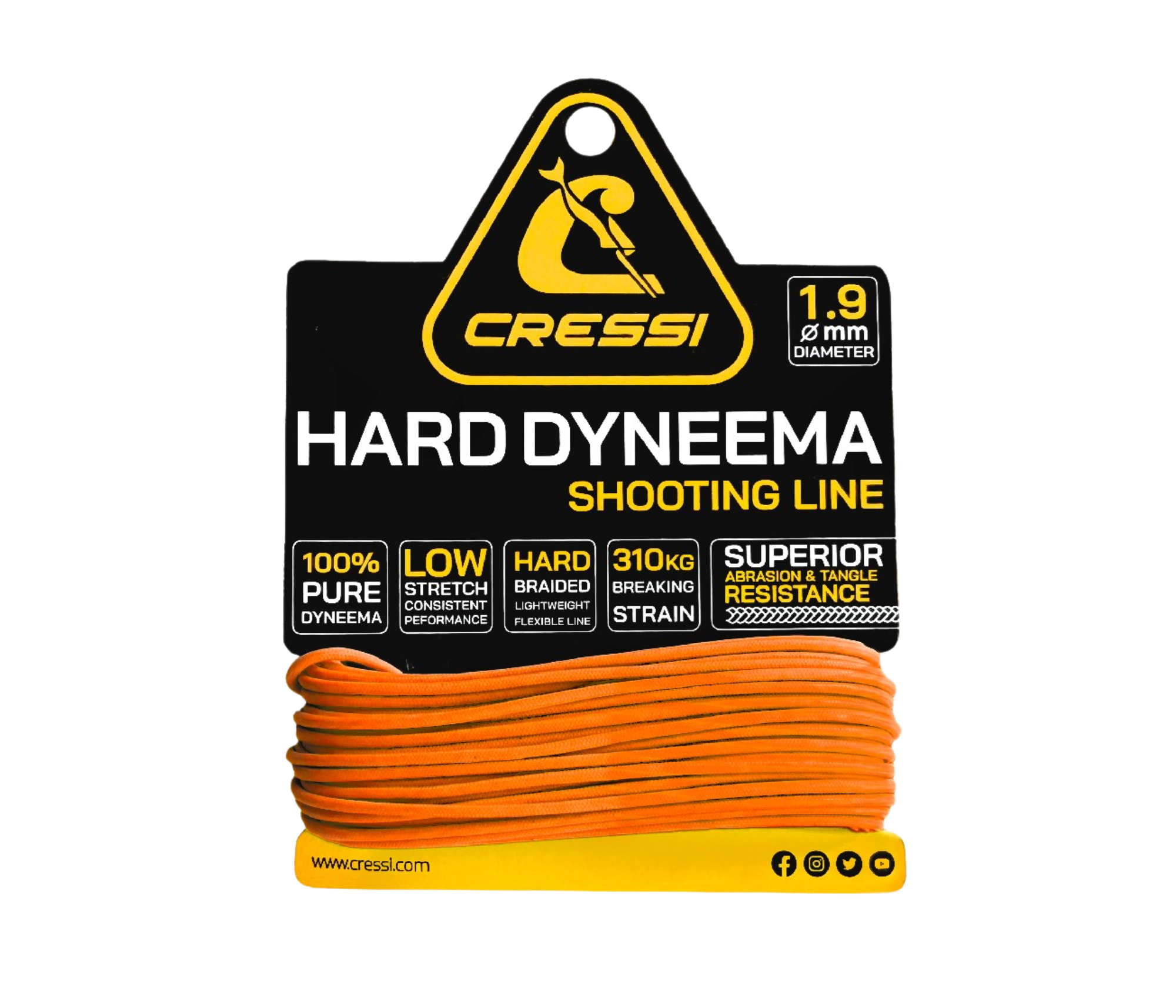 Cressi - Dyneema - 1.9mm - 10m