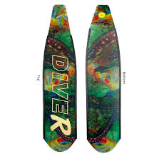 DiveR - Fin Blades - Tako - Carbon image 1