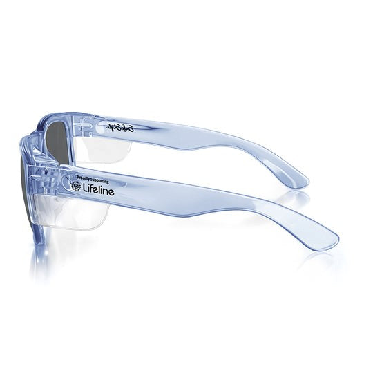 SafeStyle - Fusions - Blue Frame - Polarised image 1
