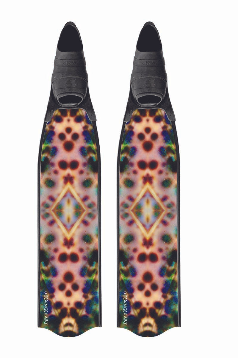 Penetrator - Composite Fin Blades - Cowrie Shell - X-Soft, Black Rails image