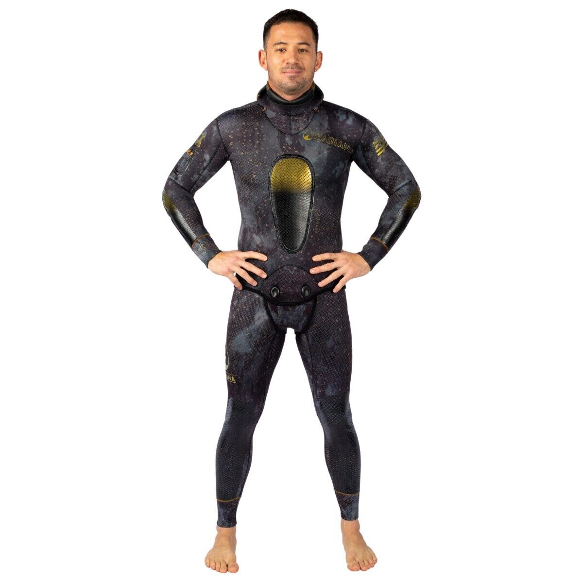 Waihana - Men's 2pc Goliath Grouper Wetsuit - 3.5mm - Large image