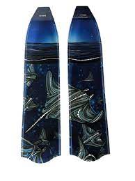 Penetrator - T700x Fin Blades - Manta Ray - Carbon image 0