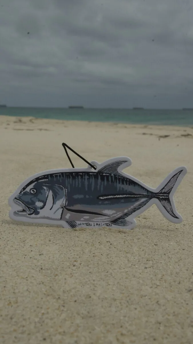 Hunters & Drifters - Fish Air Fresheners - Trevally image 0