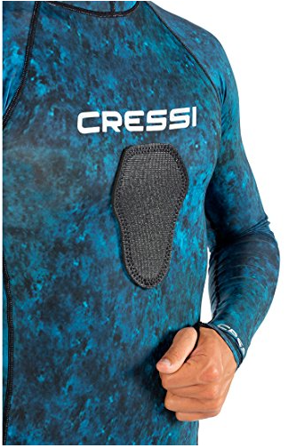 Cressi - Blue Hunter Skin Hooded Top image 1