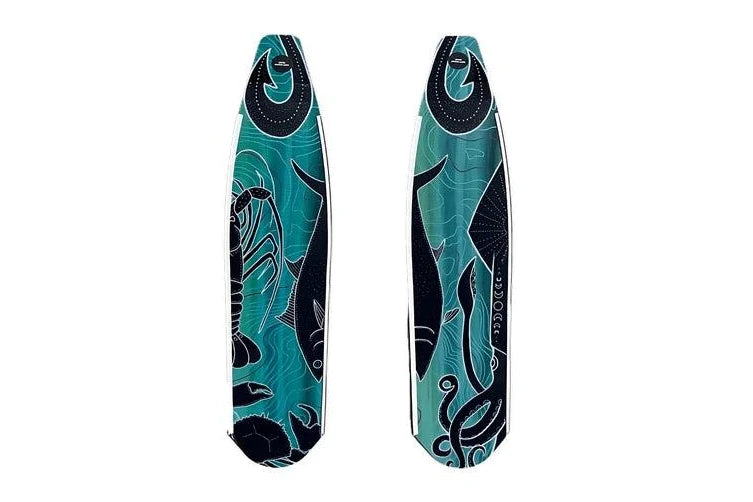 DiveR - Fin Blades - Green Prey - Composite - Medium image