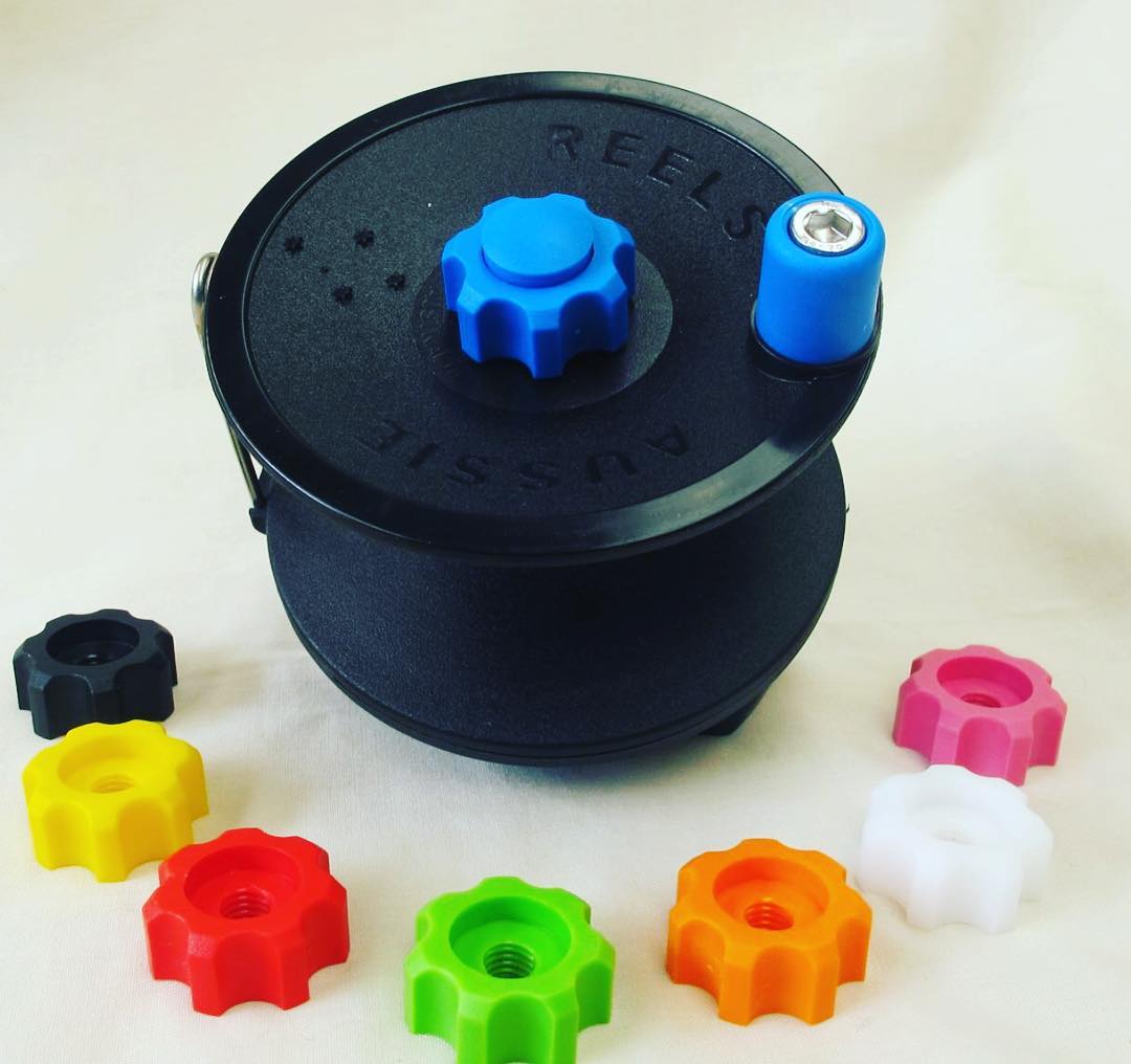 Aussie Reels - Belt Reel - Black image