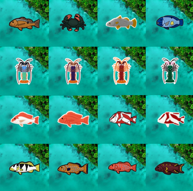 Reef Lagoon - Individual Charms - Assorted image 0
