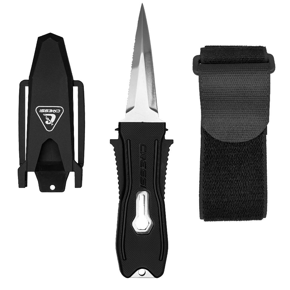 Cressi - Snake Knife - Black image 1