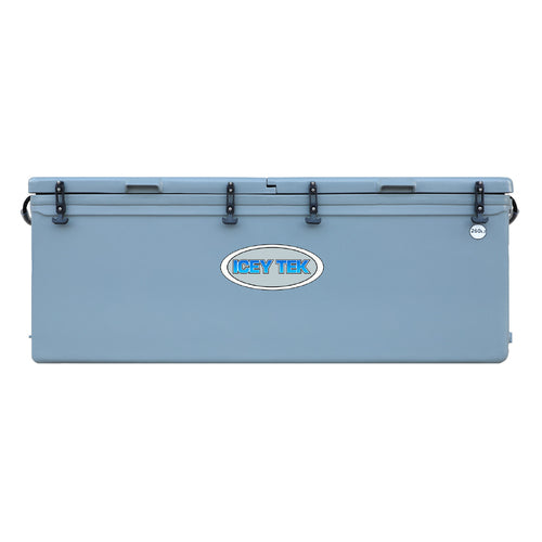 Icey Tek - 260L - Split Lid - Ice Box Cooler - Grey - Split Lid Right image 0