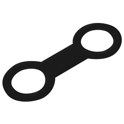 Ocean Pro - Snorkel Keeper - Silicone - Black image 0