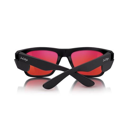 SafeStyle - Fusions - Matte Black/Mirror Red - Polarised image 1