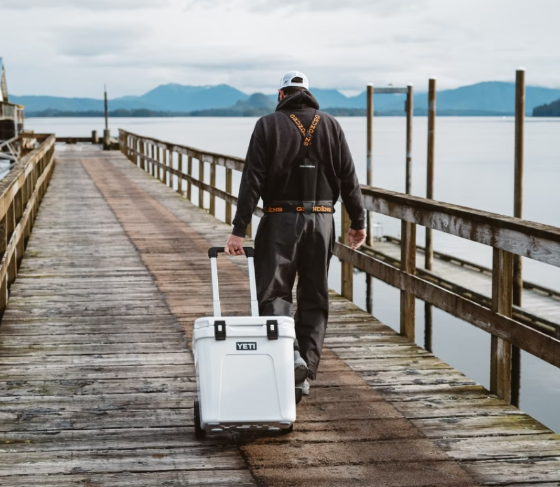 Yeti - Roadie Wheeled Cooler - 48L - White image 2