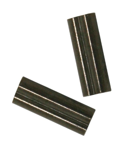 Rob Allen - Brass Barrel Crimps - 10pk - 2.3mm x 18mm image 1