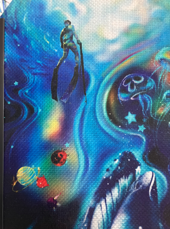 DiveR - Fin Blades - Zoe's Whales - Carbon image 1