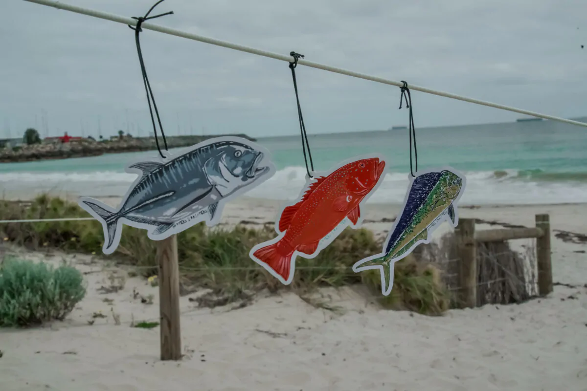 Hunters & Drifters - Fish Air Fresheners - 3 Pack for $25