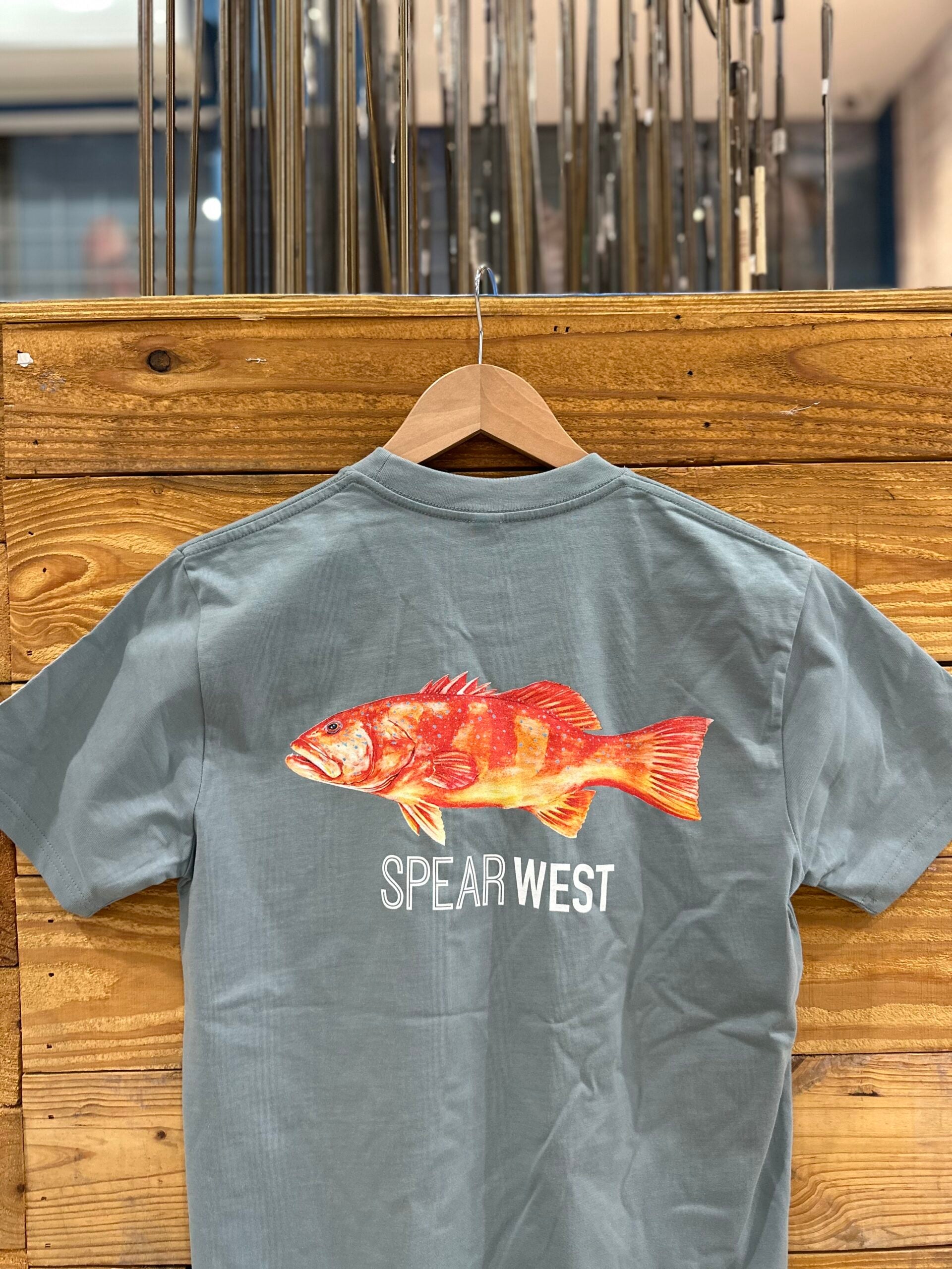 Spear West - Fish Print - T-Shirt - Trout image 3
