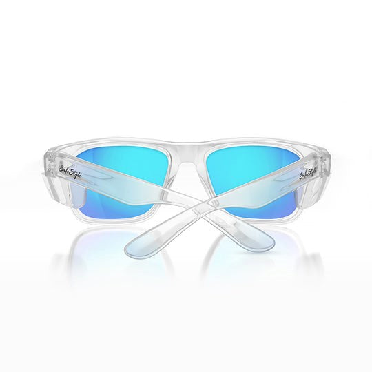 SafeStyle - Fusions - Clear Frame/Blue Mirror - Polarised image 2